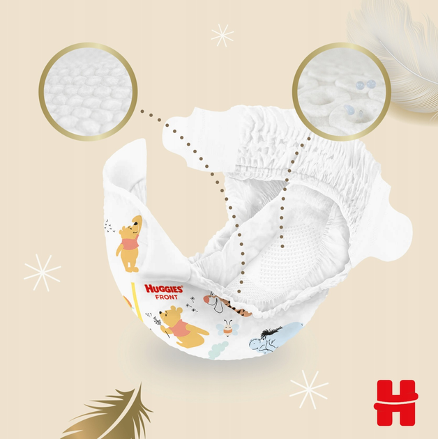 Підгузки Huggies Extra Care розмір 1 2-5 кг 8 x 26 шт (5029053564876/8) - зображення 5