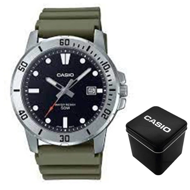 Наручний годинник Casio MTP-VD01-3E - Фото 1 Наручний годинник Casio MTP-VD01-3E - изображение 1
