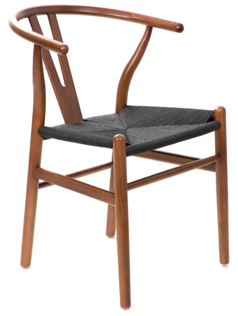 Krzesło plecione natyralne HOMLA 871356 CADERIA 53 x 45 x 76 cm (5904183871356) - obraz 1