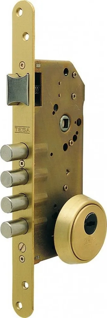 Врізний замок Tesa R200B567L (8414625236973) - зображення 1