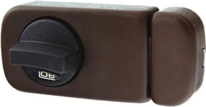 Zamek drzwiowy Lob TRB/TB61-12 MP ZN TRB BR (5905452414120) - obraz 1