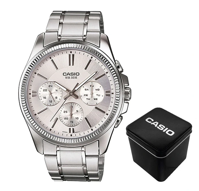 Наручний годинник Casio MTP-1375D-7A - Фото 1 Наручний годинник Casio MTP-1375D-7A - изображение 1