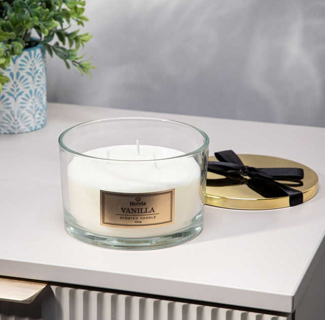 Ароматична свічка Homla Moon Vanilla 732812 430 г (5906496732812) - зображення 4