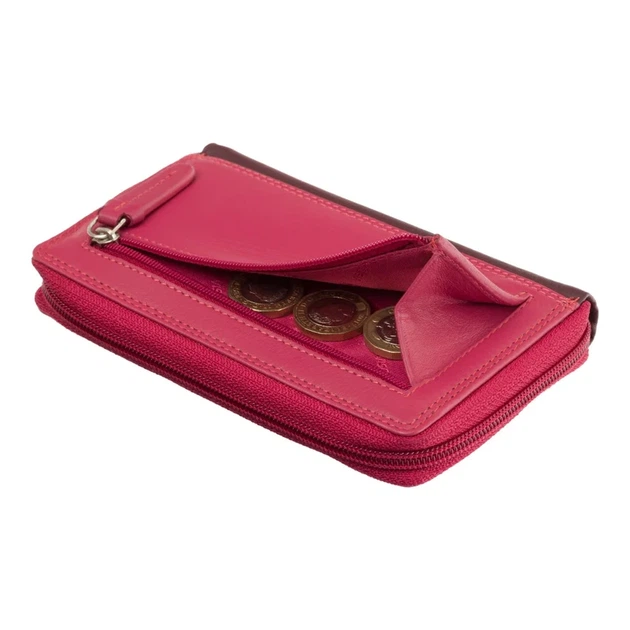 Гаманець жіночий Visconti RB98 Aruba (Plum Multi) - изображение 5