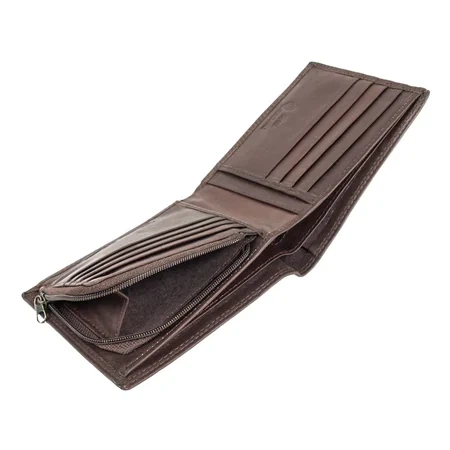 Гаманець шкіряний чоловічий Ridgeback JBNC39MN Brown (Коричневий) - изображение 4