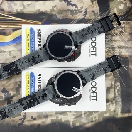 Наручний годинник Modfit Sniper Pro All Black 41 мм. - изображение 7