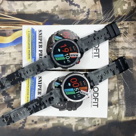 Наручний годинник Modfit Sniper Pro All Black 41 мм. - изображение 8