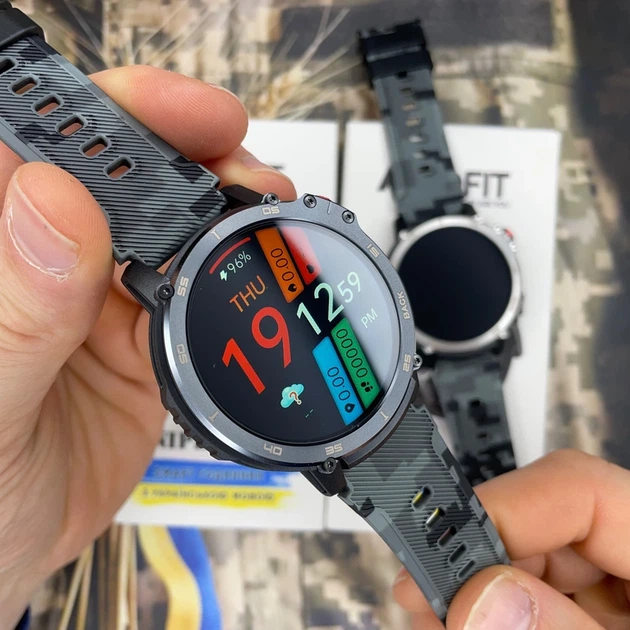 Наручний годинник Modfit Sniper Pro All Black 41 мм. - изображение 13