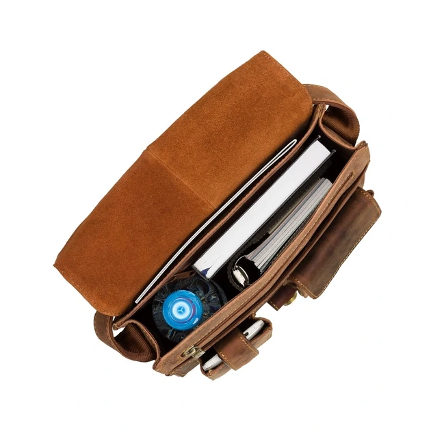 Сумка чоловіча Visconti 18410 Jasper (Oil Tan) - Фото 6 Сумка чоловіча Visconti 18410 Jasper (Oil Tan) - изображение 6