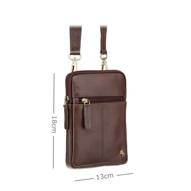 Сумка чоловіча Visconti S10 Remi (Brown) - Фото 6 Сумка чоловіча Visconti S10 Remi (Brown) - изображение 6