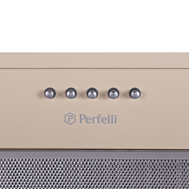 Кухонная вытяжка полновстраиваемая Perfelli BI 6512 A 1000 IV LED, бежевая мощная встраиваемая в шкаф, 60 см - изображение 6