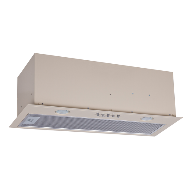 Кухонная вытяжка полновстраиваемая Perfelli BI 6512 A 1000 IV LED, бежевая мощная встраиваемая в шкаф, 60 см - изображение 7