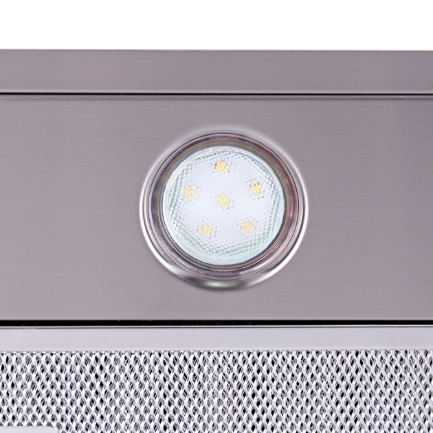 Мощная кухонная вытяжка Perfelli BIET 6512 A 1000 I LED, встраиваемая в шкаф, нержавеющая сталь, 60 см - изображение 5