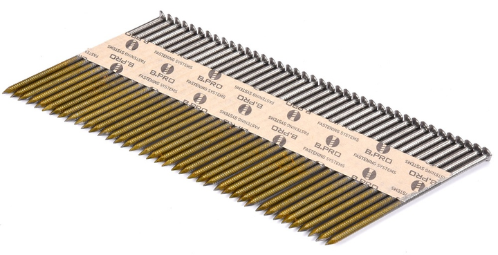 Gwoździe do pistoletu pneumatycznego Vorel 75x2.8 mm, 34°, 3000 szt (72012_v) - obraz 2