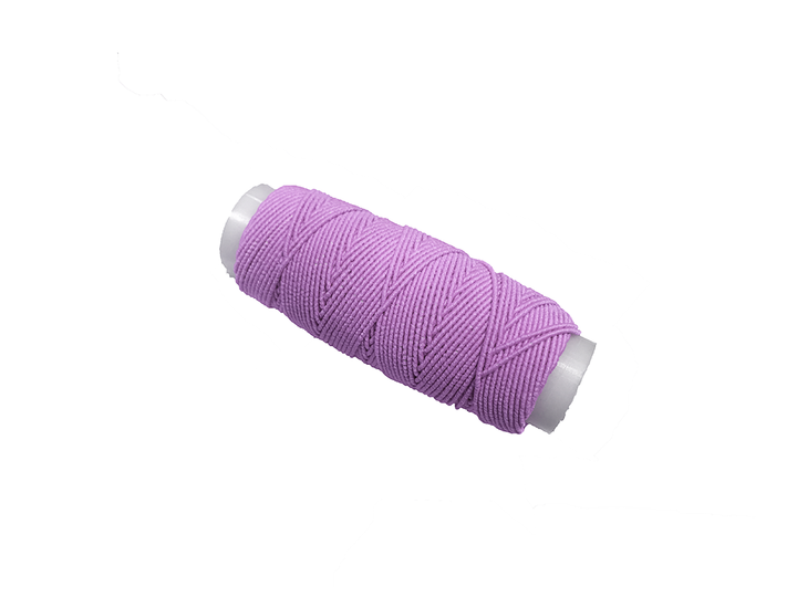 Нитки FROM FACTORY UUI резиновые Розовые 1шт/0.9мм/25м - изображение 4