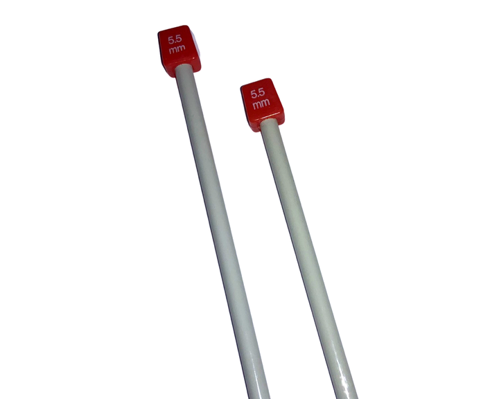 Спиці FROM FACTORY SD55 в'язальні довгі тефлонові №5.5/35см - зображення 2