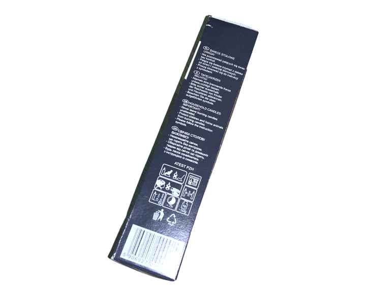 Свечи FROM FACTORY AS6 столовые парафиновые 6шт/16см/Ø≈1.8см - изображение 2