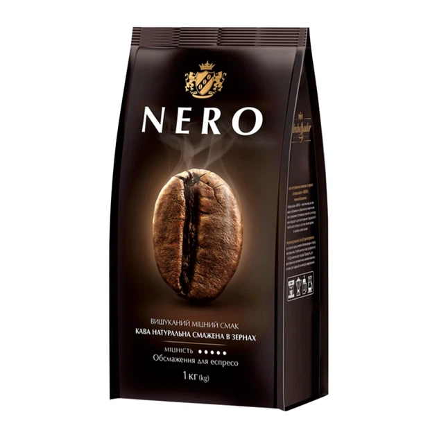 Кава в зернах Ambassador Nero 1 кг - Фото 1 Кава в зернах Ambassador Nero 1 кг - зображення 1