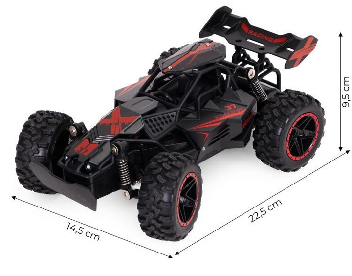 Samochód zdalnie sterowany Multistore Victory 1:18 3.7V 500 mAh (5905817008094) - obraz 10