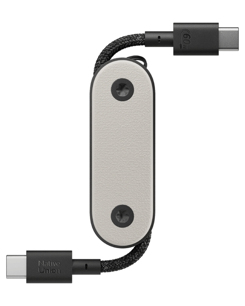 Кабель Native Union Pocket Cable USB-C to USB-C Sandstone - Фото 6 Кабель Native Union Pocket Cable USB-C to USB-C Sandstone - изображение 6