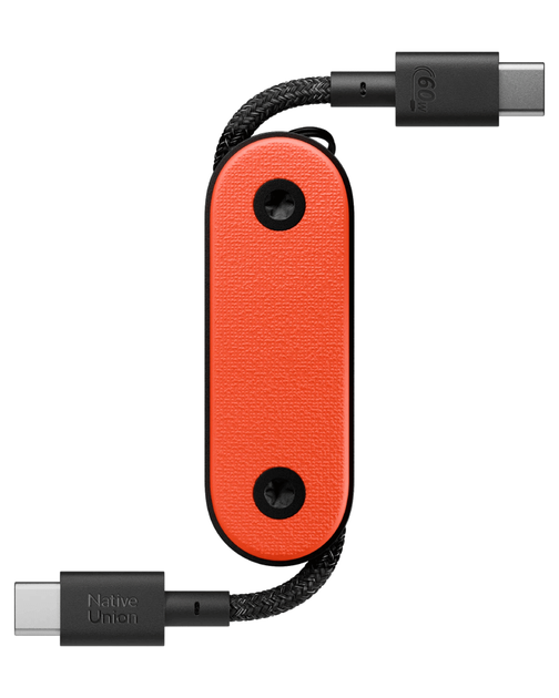 Кабель Native Union Pocket Cable USB-C to USB-C Oxyfire - зображення 4