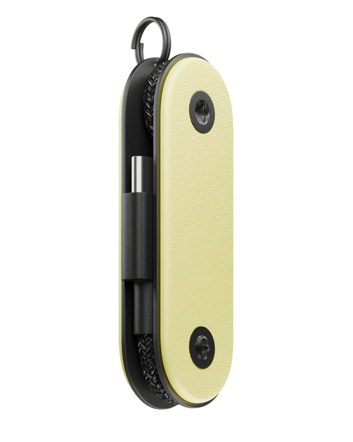 Кабель Native Union Pocket Cable USB-C to USB-C Lemon - Фото 10 Кабель Native Union Pocket Cable USB-C to USB-C Lemon - изображение 10