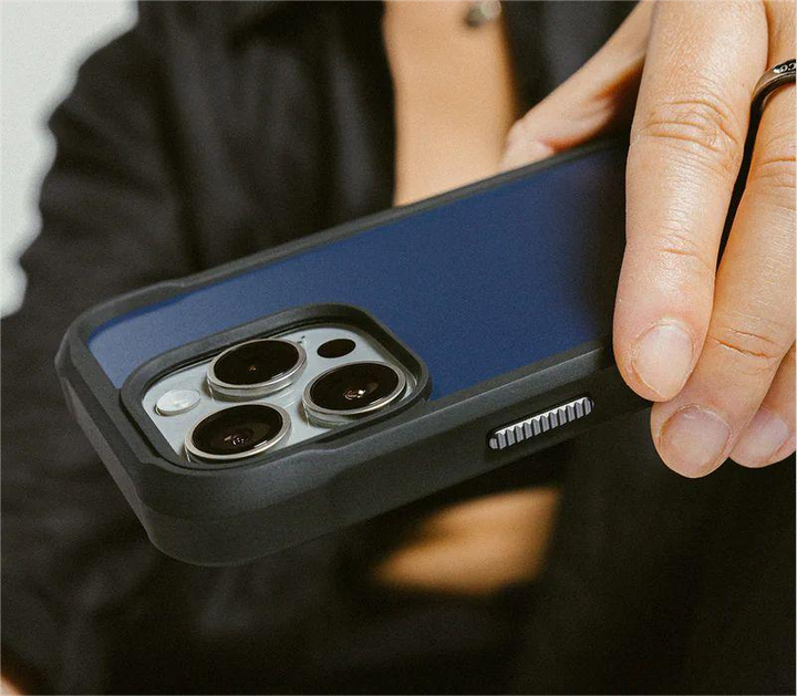 Протиударний чохол Nomad Rugged Case для iPhone 16 Pro Max Синій (NM01379485) - зображення 11