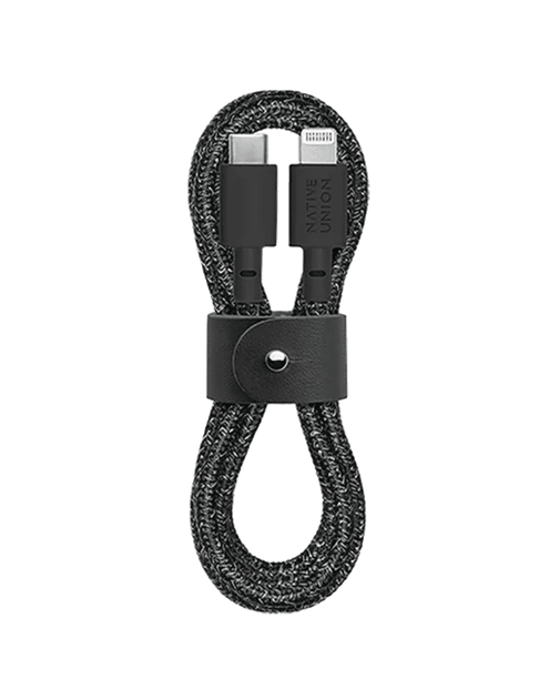 Кабель USB-C to Lightning Native Union Belt Cable Cosmos Black (1.2 m) (BELT-KV-CL-CS-BK-2) - изображение 15