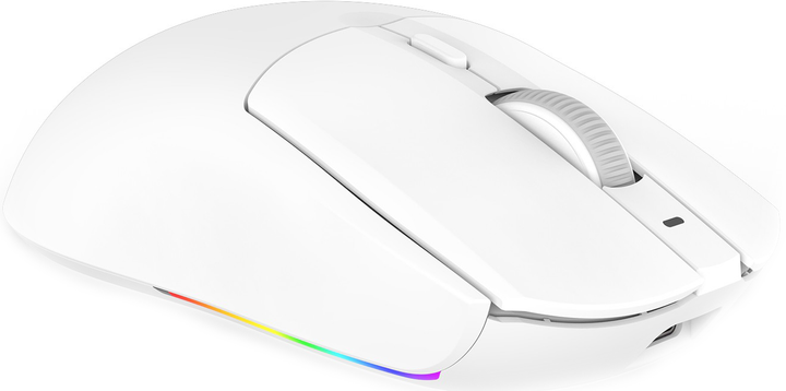 Mysz Ajazz AJ139 V2 MC Wireless\Bluetooth\USB White (AJ139-V2-MC-W) - obraz 3