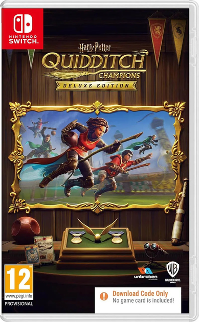 Гра Nintendo Switch Harry Potter: Quidditch Champions - Deluxe Edition (Електронний ключ) (5051895418130) - зображення 1
