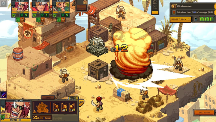 Гра Nintendo Switch Metal Slug Tactics (Картридж) (3760415190075) - зображення 3
