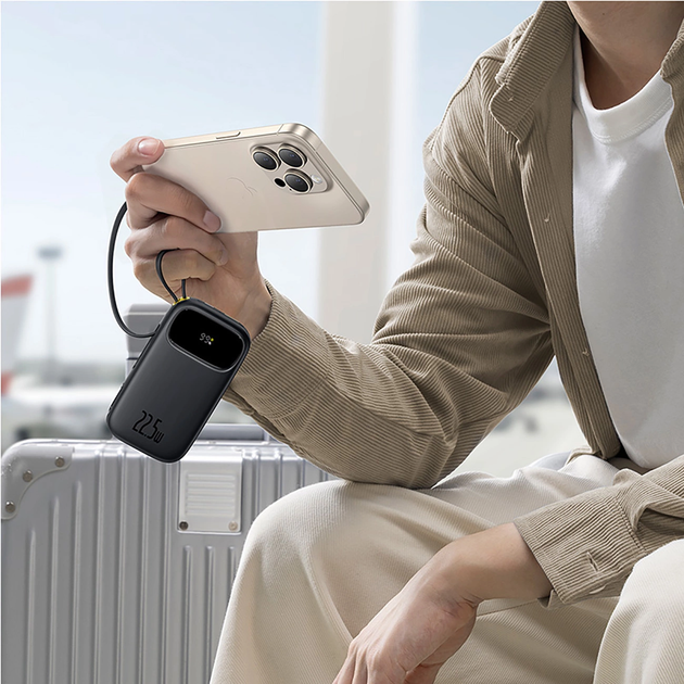 Powerbank Baseus EnerFill FC31 20000 mAh 22.5W Black (6932172691196) - obraz 4