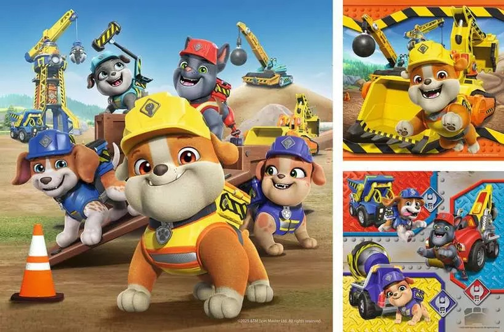 Puzzle Ravensburger Rubble and Crew 3 × 49 elementów 12004168 (4005555041689) - obraz 2