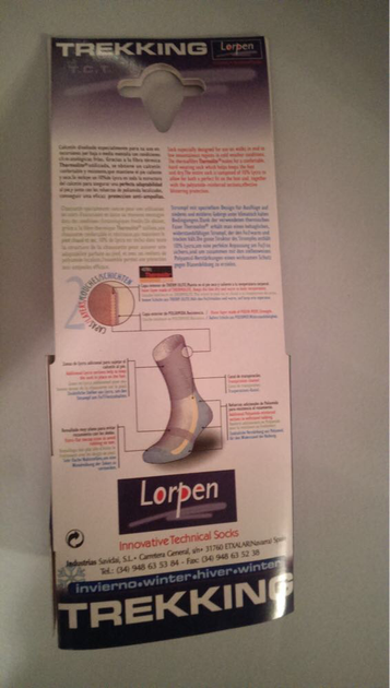 Термоноски мужские Lorpen LPN460GR 41-45 - Фото 6 Термоноски мужские Lorpen LPN460GR 41-45 - изображение 6