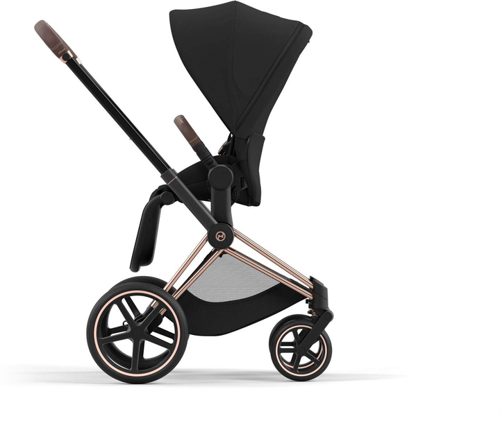 Tekstylny zestaw do wózków Cybex Priam 4.0 Seat Pack Sepia Black Platinum 523000733 (4063846415335) - obraz 4