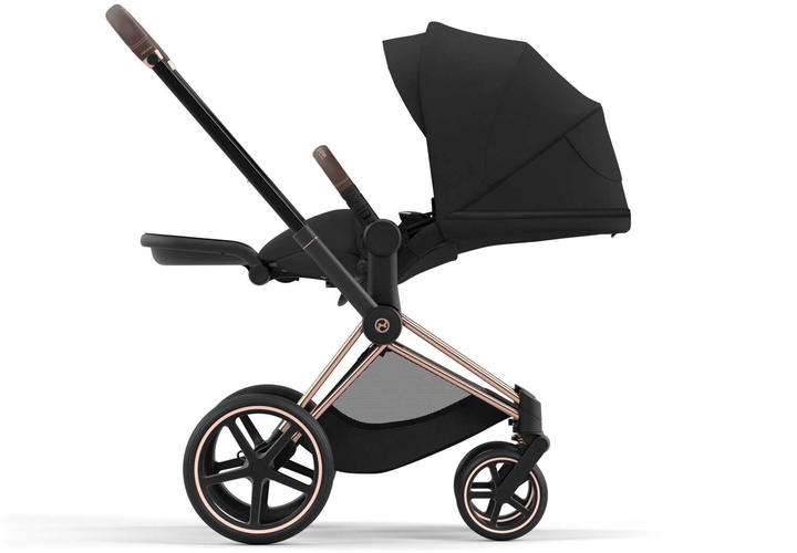 Tekstylny zestaw do wózków Cybex Priam 4.0 Seat Pack Sepia Black Platinum 523000733 (4063846415335) - obraz 5