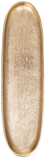 Декоративна таця Homla GIRONA подовжена золота 39 x 12 x 3 см (5904183859170) - зображення 2