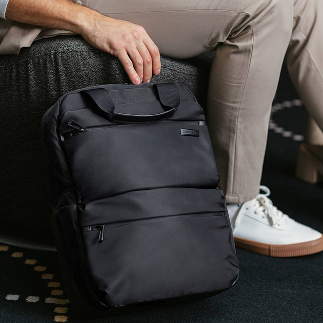 Рюкзак для ноутбука CoolPack Hold E54010 Burgundy (5907620103782) - зображення 13