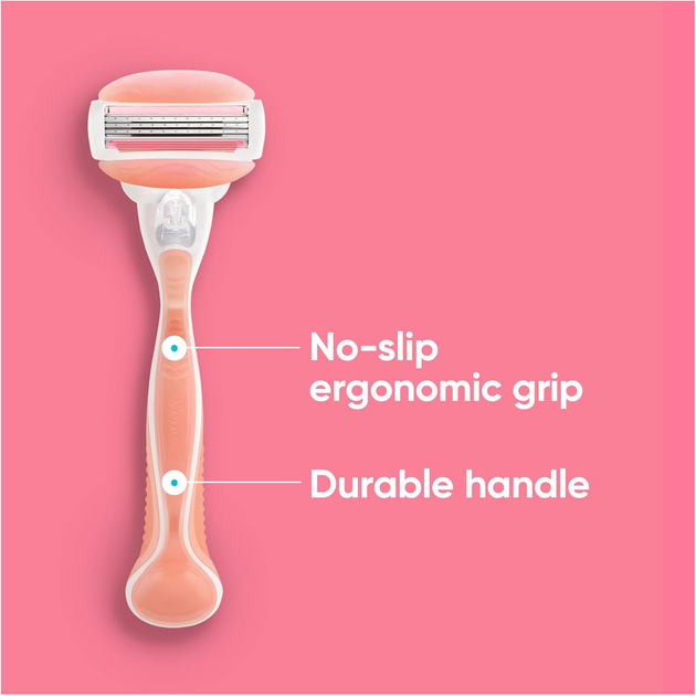 Станок для гоління жіночий Venus Comfortglide Spa Breeze з 4 змінними картриджами (7702018469727) - зображення 5