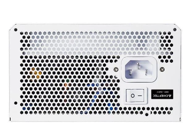 Блок питания Chieftec Vega M 750W ATX 3.1 80+ Gold (PPG-750-CW) White - изображение 4