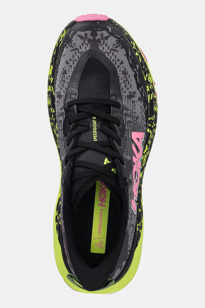 Жіночі кросівки для бігу HOKA ONE ONE W Speedgoat 6 1147811-BNNH 40.5 (8.5US) Чорні (198605138706) - зображення 4