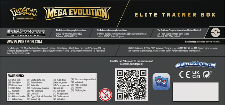 Dodatek Pokémon TCG: Mega Evolution - Elite Trainer Box - Gardevoir 1 szt (0196214129160) - obraz 8