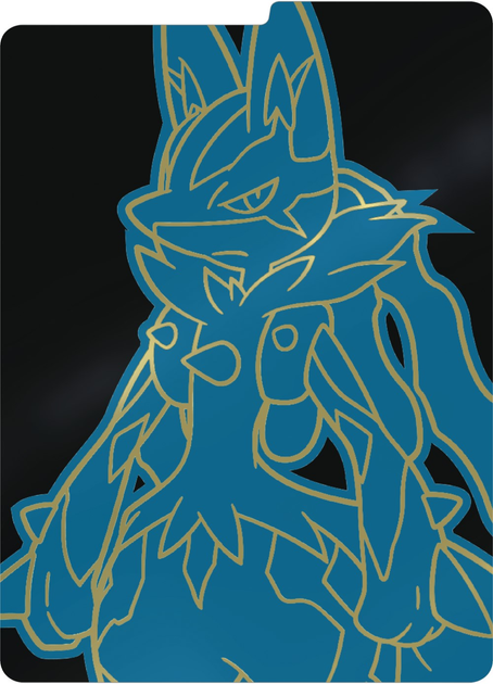 Dodatek Pokémon TCG: Mega Evolution - Elite Trainer Box - Lucario 1 szt (0196214129115) - obraz 4