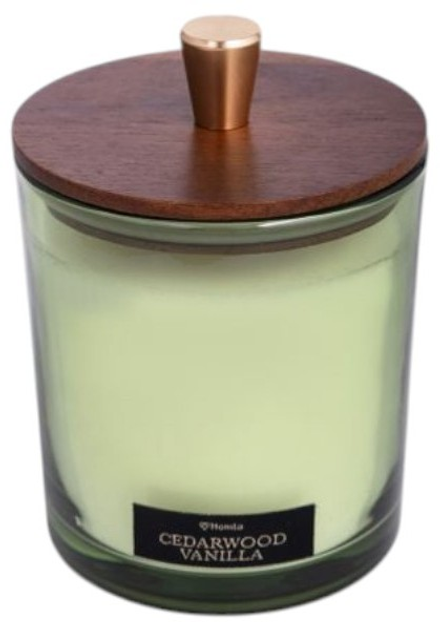 Ароматична свічка Homla Woody Blend Cedarwood Vanilla 705212 380 г (5906496705212) - зображення 2
