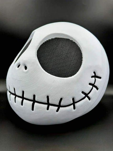 Косплей Маска Скелета Джека Скеллінгтона (The Nightmare Before Christmas). Aivory - Фото 3 Косплей Маска Скелета Джека Скеллінгтона (The Nightmare Before Christmas). Aivory - зображення 3