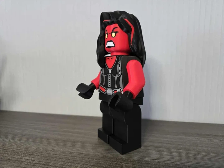 Мініфігурка червона Жінка-Галк Red She-Hulk Marvel. Aivory - Фото 2 Мініфігурка червона Жінка-Галк Red She-Hulk Marvel. Aivory - изображение 2