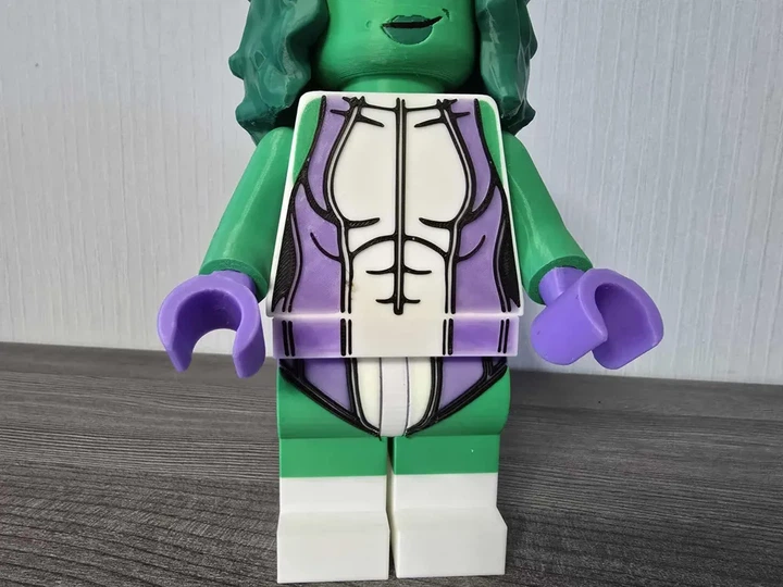 Мініфігурка Жінка-Галк She-Hulk Marvel комікси. Aivory - изображение 3