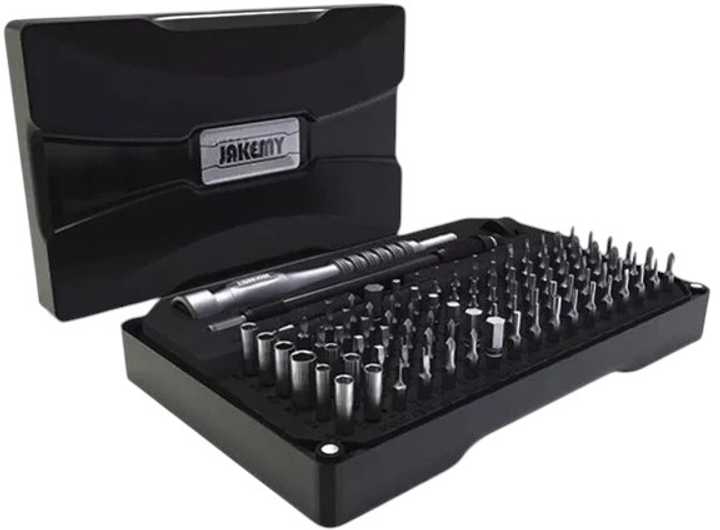 Викрутка з бітами Jakemy JM-8177 106 елементів (6949639105844) - зображення 1