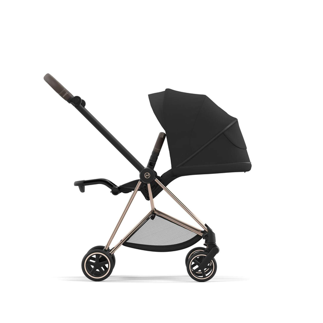 Текстильний комплект для візків Cybex Mios 3.0 Seat Pack Sepia Black Platinum 523000865 (4063846416417) - зображення 4