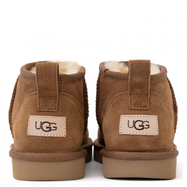 Жіночі уггі Ультра Міні Помаранчеві Замшеві UGG Classic Ultra Mini Chestnut Suede (39, помаранчевий) - Фото 5 Жіночі уггі Ультра Міні Помаранчеві Замшеві UGG Classic Ultra Mini Chestnut Suede (39, помаранчевий) - зображення 5